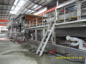 2011年2月，嵊州天宇紙業(yè)4000/350普瓦紙機(jī)順利出紙